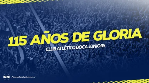 Los saludos por el cumpleaños de Boca