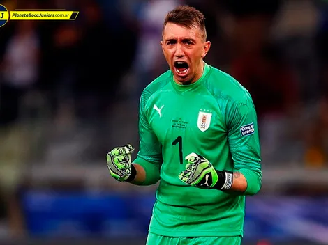 Muslera habló de los rumores que lo vinculan con Boca