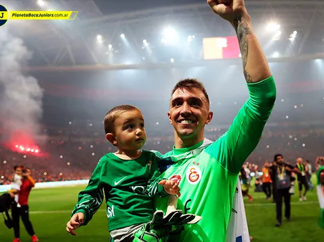 Muslera habló del supuesto interés de Boca