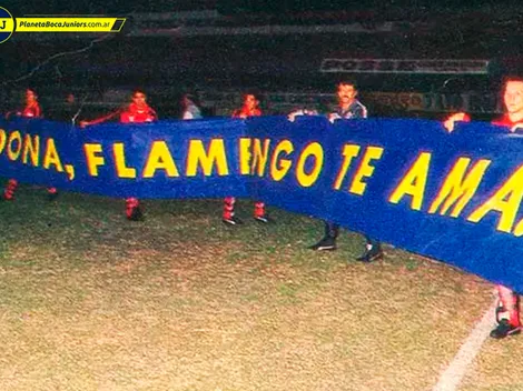 El día que Flamengo se rindió ante los pies de Maradona