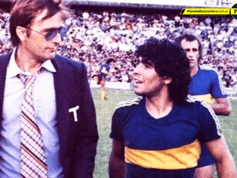 La despedida de Maradona a Marzolini