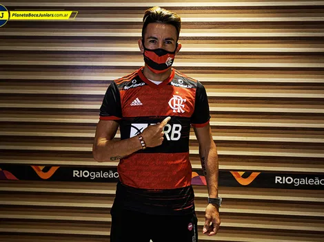 Isla y una confusa frase en su llegada a Flamengo