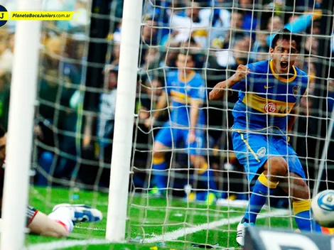 Monzón reveló qué le dijo Carrizo tras el gol en el Superclásico del 2011