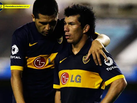 Medel recibió un gran regalo de Riquelme