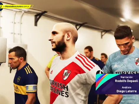 Así se ven Boca y La Bombonera en el PES 21
