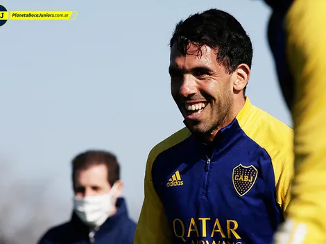 Tevez, en las redes