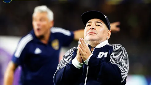 Maradona y un apoyo importante para el Boca de Russo