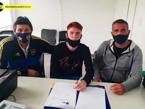 Conociendo a Barco, el juvenil que firmó su primer contrato con Boca