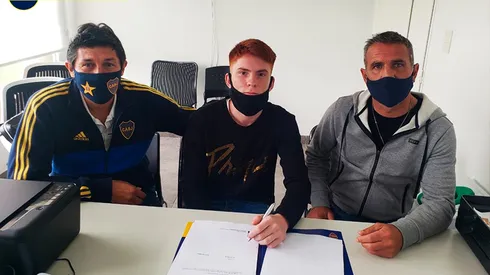 Conociendo a Barco, el juvenil que firmó su primer contrato con Boca