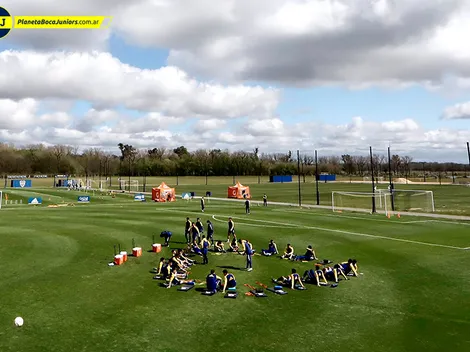 Boca repite la rutina y no concentra antes del partido