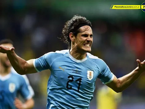 Cavani: “Sí, me llamó Riquelme”