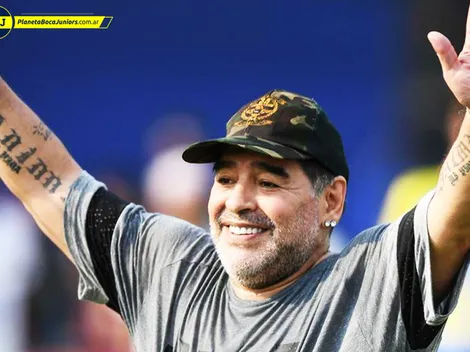 Boca podría usar una camiseta especial por Maradona