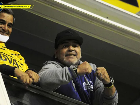 Cumple masivo: el día que Diego lo festejó en la Bombonera