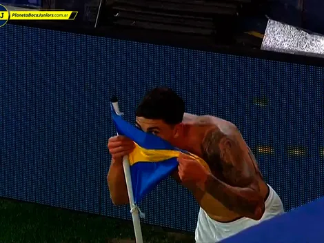 Soñora explicó por qué besó el banderín de Boca