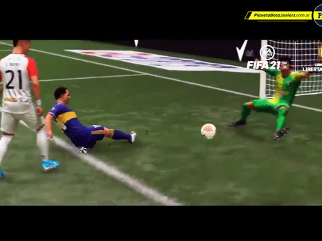 Un gol de Tevez, en FIFA 21