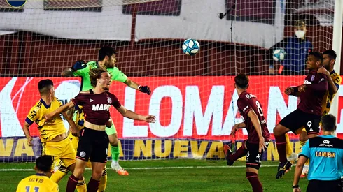 Sand, polémico tras el partido con Boca