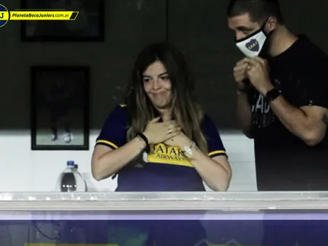 “Gracias, papá”: el mensaje de Dalma para Diego tras la victoria de Boca