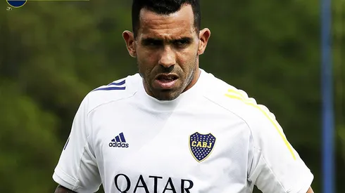 Tevez, Angelici y una foto que dio que hablar