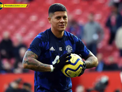 En el medio de las especulaciones, Rojo se hizo un tatuaje bien xeneize