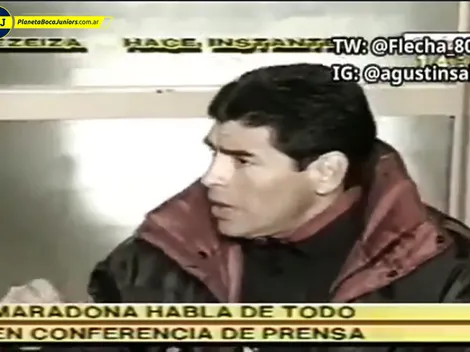“Si te querés ir, andate”: el video viejo de Maradona sobre Boca que se hizo viral en las últimas horas