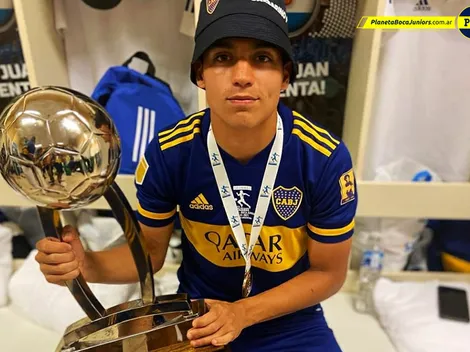 El sueño del pibe Zeballos: antes en la tribuna, ahora en la cancha