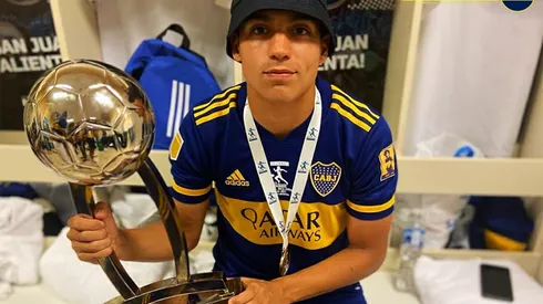 El sueño del pibe Zeballos: antes en la tribuna, ahora en la cancha