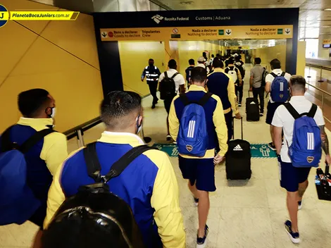 Noche brava: clima hostil en el hotel de Boca en Brasil