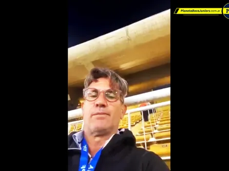 Apareció un polémico video de Diego Díaz en La Bombonera: el descargo del periodista