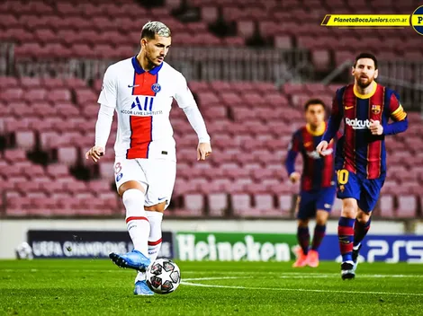 Paredes fue figura en el Camp Nou y recibió un gran elogió de Neymar