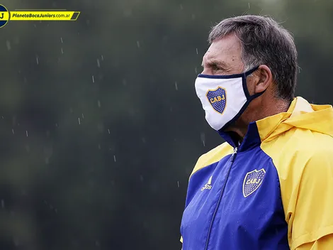 Una duda en el mediocampo: el posible equipo de Boca ante Mineiro