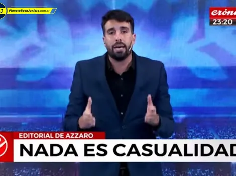 Azzaro explotó contra los programas antiBoca: "Quieren vender eso"