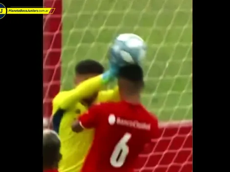 Insólito gol en la Reserva entre Boca e Independiente