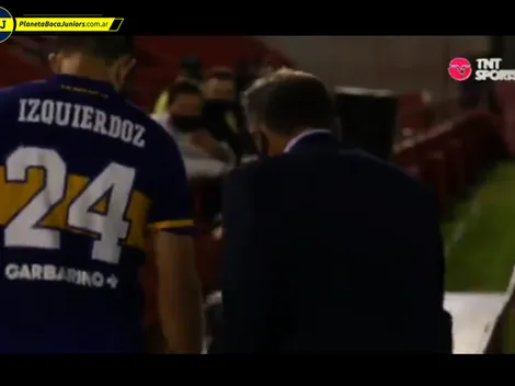 El comentario de Izquierdoz a Russo camino al vestuario: "Este había que ganarlo"