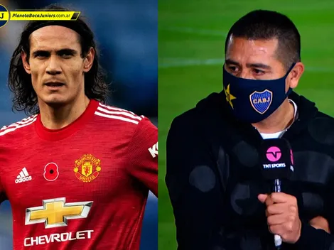 Bombazo de Riquelme: "Yo creo que el año que viene Cavani va a estar con nosotros"