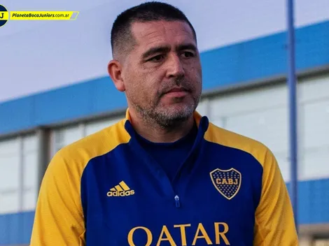 Reunión entre Riquelme y el plantel de Boca antes del Superclásico