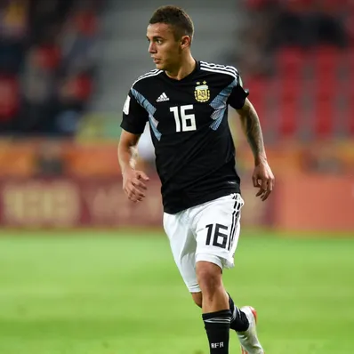 Agustín Urzi, con la Selección Argentina Sub 20.