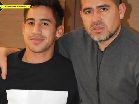 Sebastián Riquelme contó qué le dijo Román sobre su golazo: "Me deja contento"