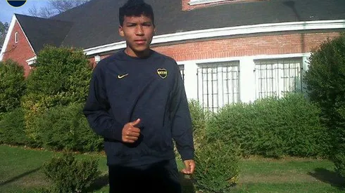 Gran historia: Roger Martínez estuvo en las inferiores de Boca