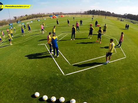 Raros peinados nuevos: así quedaron los juveniles de Boca