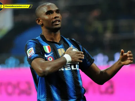 Eto'o: "Me queda esa deuda de jugar en Boca"