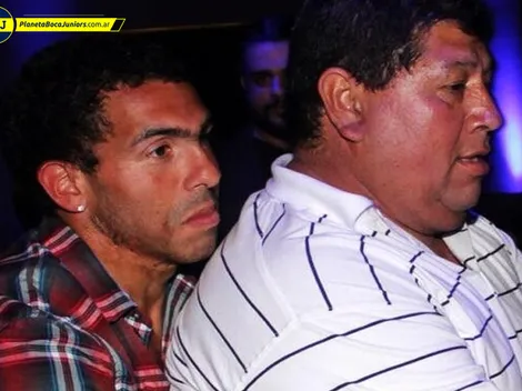 Flor de homenaje: el increíble mural del padre de Tevez