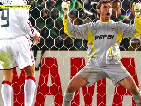 Abbondanzieri recordó la final con Milan: “Bianchi me dijo que iba a ser el héroe”