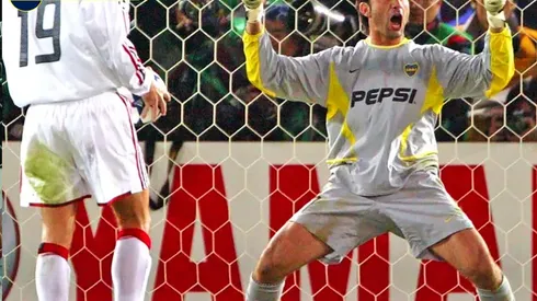 Abbondanzieri recordó la final con Milan: “Bianchi me dijo que iba a ser el héroe”