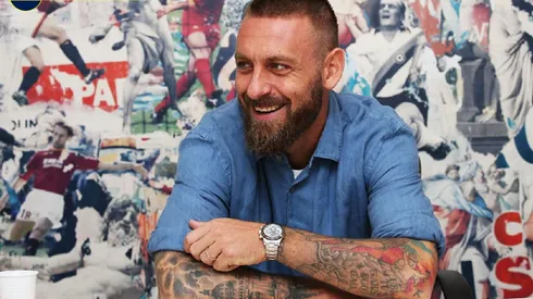 El divertido cruce entre De Rossi y el pibe Valentini: "¿No le pediste permiso al dueño de la ciudad?"