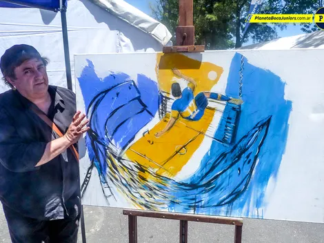 Entrevista a Gustavo Navone: “Pintar La Bombonera es como ir a un partido… Nunca sabes lo que va a pasar”