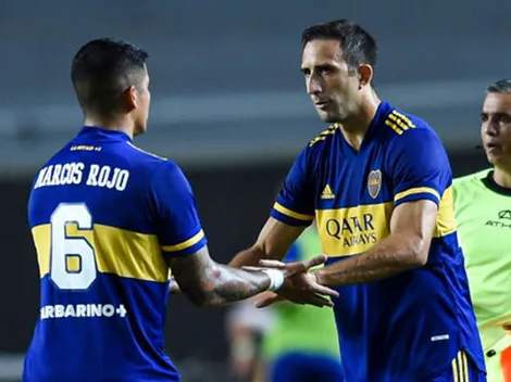 De atrás para adelante: Rojo e Izquierdoz, los pilares de Boca