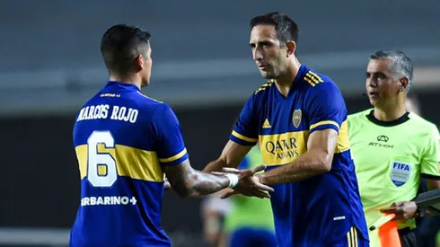 De atrás para adelante: Rojo e Izquierdoz, los pilares de Boca