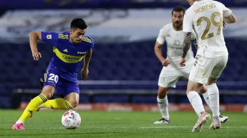 El podio de Boca contra Racing: Ramírez se destacó