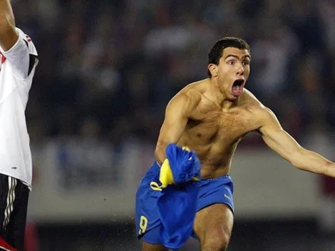 Tevez recordó la historia de sus botines vs. River, en el 2004