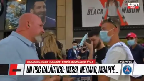 La pesadilla de Christian Martin: volvió a preguntarle a los hinchas del PSG por el fútbol argentino y todos le hablan de Boca